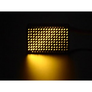 LED Charlieplexed Matrix - 9x16 LEDs - YELLOW