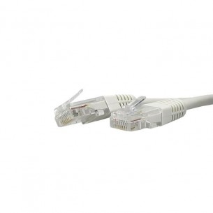 Kabel sieciowy Ethernet Patchcord UTP szary - 25 cm