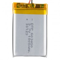 Akumulator litowo-polimerowy 1S 1000mAh - Przód