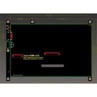 ODROID-VU7 Plus - 7 "touch display for Odroid C0, C1, C1 +, C2, XU3 and XU4