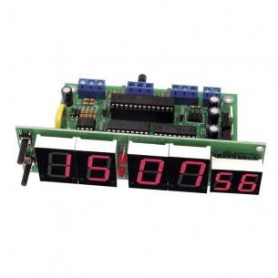 AVT5522 / 1 C - clock with display. Assembled set