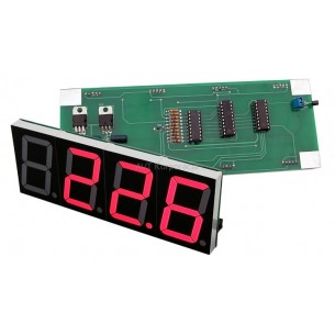 AVT1790 B - thermometer XXL. Self-assembly set