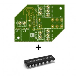 AVT1850 A+ - zmierzchowy przełącznik świateł PCB z zaprogramowanym układem