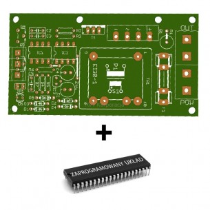 AVT1813 A + - PCB and programmed system for the fan regulator
