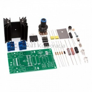 AVT1860 B - amplified power regulator of 230 VAC receivers. Self-assembly set