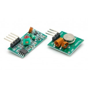 Radio module 433MHz RF for ISM band transmitter + receiver