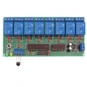 AVT3138 C - 8-channel switch. Assembled set