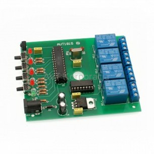 AVT1815 B - 4-channel infrared switch. Self-assembly set