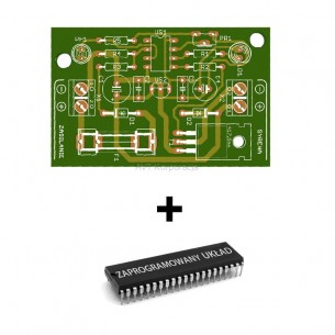 AVT3135 A + - microprocessor fear for birds. PCB with programmed layout