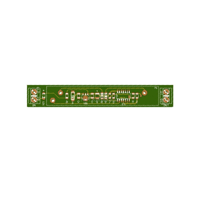 AVT1800 A - LED lighting controller. PCB board