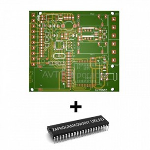 AVT5555 A+ - sterownik GSM. PCB z zaprogramowanym układem
