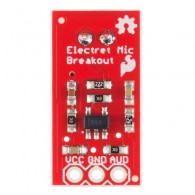 Electret Microphone Breakout - moduł mikrofonu z wbudowanym wzmacniaczem