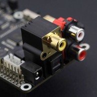 X600 - karta dźwiękowa dla Raspberry Pi (złącza)