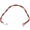 2-wire cable with female JST-XH plug, 20 cm