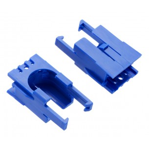Engine mount for Romi Chassis chassis - Blue (2 pcs)