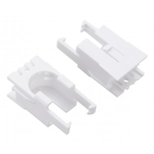 Pololu 3529 - Romi Chassis Motor Clip Pair - White