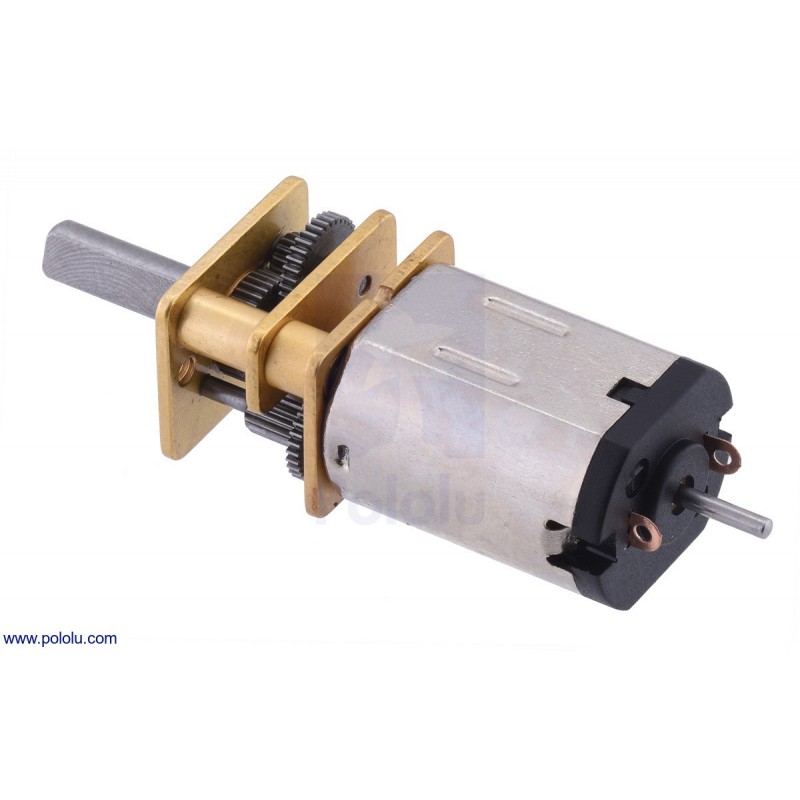 Pololu 3076 - 150:1 Micro Metal Gearmotor HPCB 6V with Extended Motor Shaft
