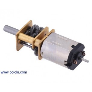 Pololu 3080 - 1000:1 Micro Metal Gearmotor HPCB 6V with Extended Motor Shaft