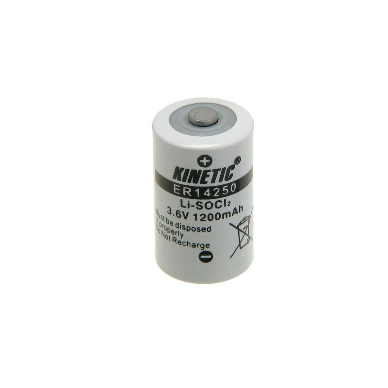 Lithium battery EVE ER14250, 1.2 Ah, 3.6 V, 1 / 2AA