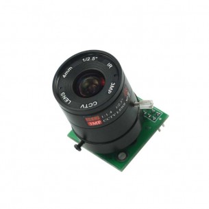 ArduCam MT9D111 2MPx JPEG camera module with HQ CS mount lens