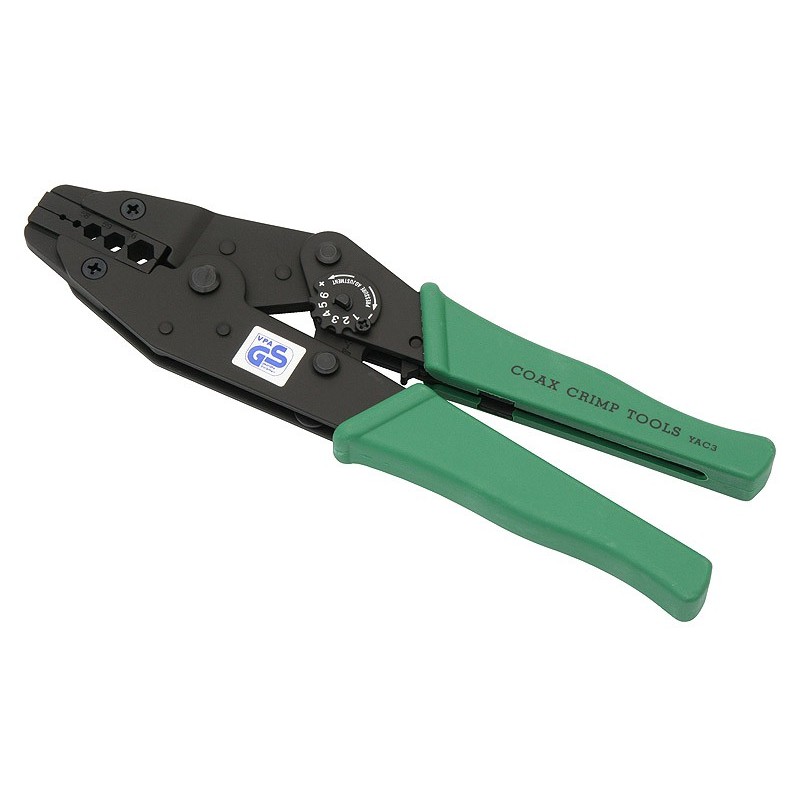 YAC-3 cable collet crimper