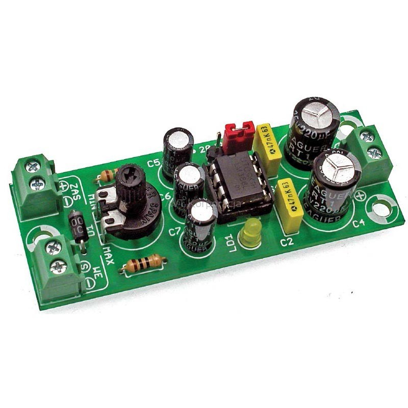 AVT794 B - acoustic amplifier with LM386 circuit