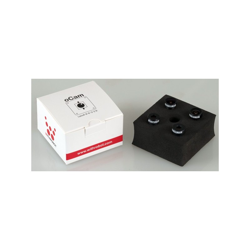 Комплект об’єктивів M12 для камер Odroid oCam 8/6/3/2,65 мм