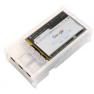 3.5inch LCD Shield Case SMOKY WHITE, for Odroid  C1, C1+ and C2