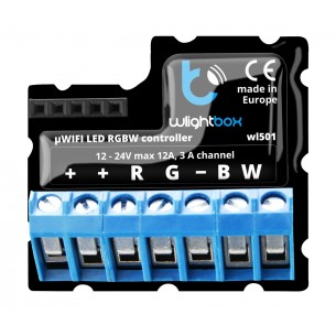 BleBox wLightBox - sterownik LED RGBW oparty na technologii uWiFi