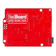 SparkFun RedBoard - płytka bazowa z mikrokontrolerem ATmega328 - Widok od spodu
