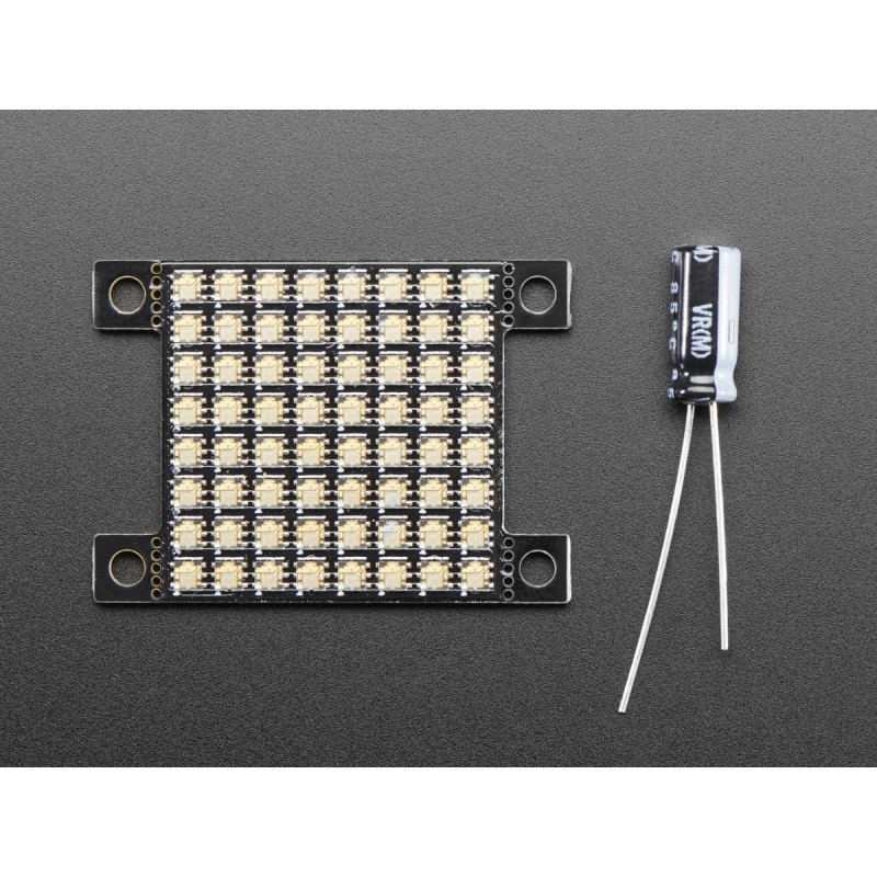 Adafruit DotStar High Density 8x8 Grid - 64 RGB LED Pixel Matrix ...