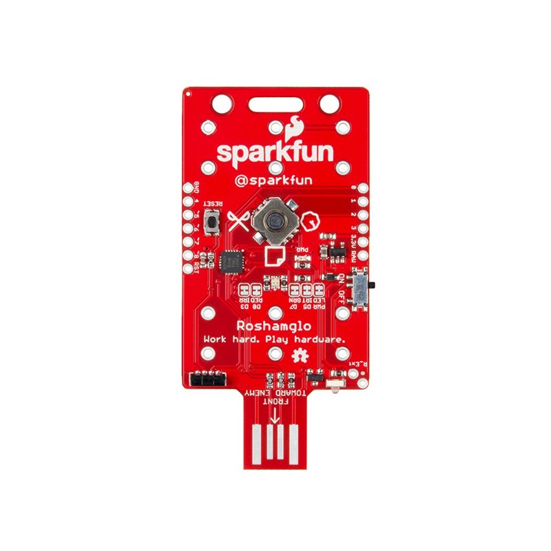 SparkFun Roshamglo Badge Kit - модуль для гри 