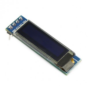 modOLED091_I2C - moduł wyświetlacza OLED 0,91" ze sterownikiem SSD1306