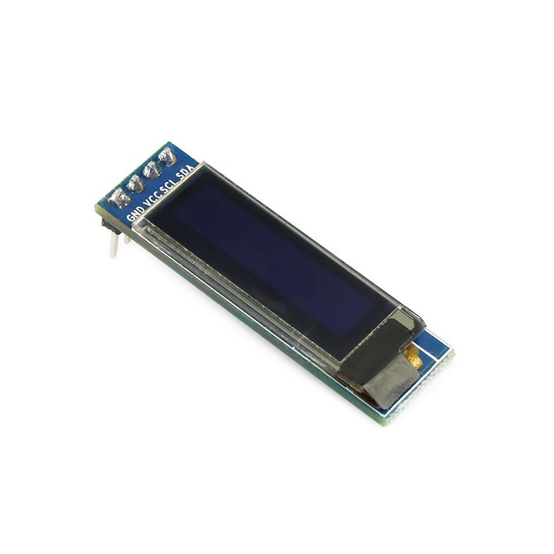 modOLED091_I2C - 0.91 "OLED display module with SSD1306 driver