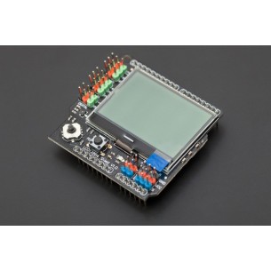 Gravity: LCD12864 Shield - module with LCD display for Arduino