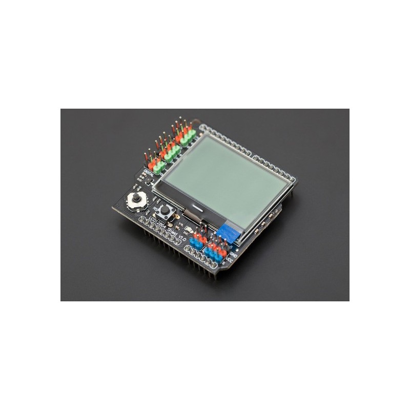 Gravity: LCD12864 Shield - moduł z wyświetlaczem LCD dla Arduino