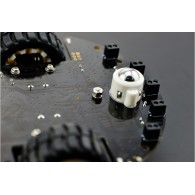 MiniQ 2WD chassis with Arduino Leonardo-compatible controller - supporting ball