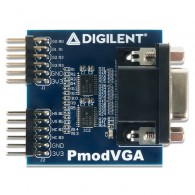 Pmod VGA - module with VGA video output - top view