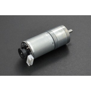Metal DC Geared Motor - DC 6V motor with metal gear 75:1 and encoder