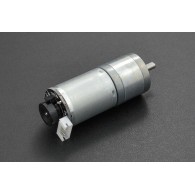 Metal DC Geared Motor - DC 6V motor with metal gear 75:1 and encoder