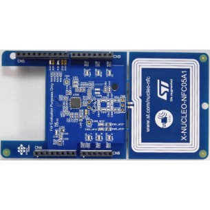 X-NUCLEO-NFC05A1 - NFC card reader expansion board based on ST25R3911B for STM32 Nucleo