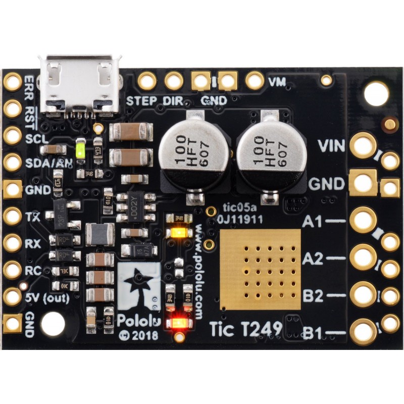 Tic T249 USB - драйвер крокового двигуна (зібраний)