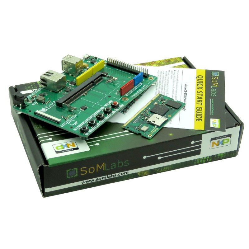 VisionSTK-uSD-TR01 - zestaw startowy z modułem VisionSOM (microSD)