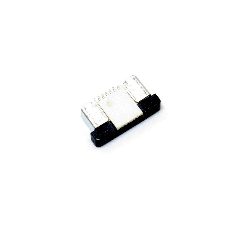 PCA-6-LA-06-HL-3 - złącze żeńskie ZIF FFC/FPC, raster 0,5mm, 6 pin, dolny kontakt, poziome