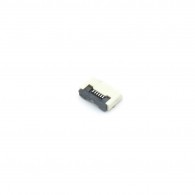 ZIF FFC/FPC female connector, 0.5mm pitch, 50 pin, top contact, horizontal