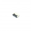 ZIF FFC/FPC female connector, 0.5mm pitch, 50 pin, top contact, horizontal