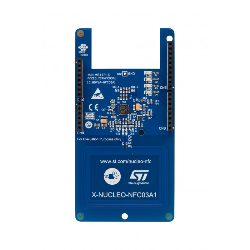 X-NUCLEO-NFC03A1 - moduł rozszerzający z czytnikiem kart NFC