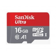 SanDisk Ultra microSDHC 16GB memory card Android 98 MB / s with adapter