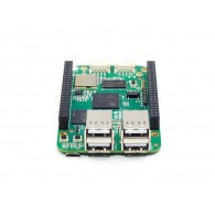 BeagleBone Green Wireless 1GHz, 512MB RAM + 4GB Flash with WiFi and Bluetooth (front view)