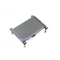 4 "800x480 LCD touch screen for Raspberry Pi - top view